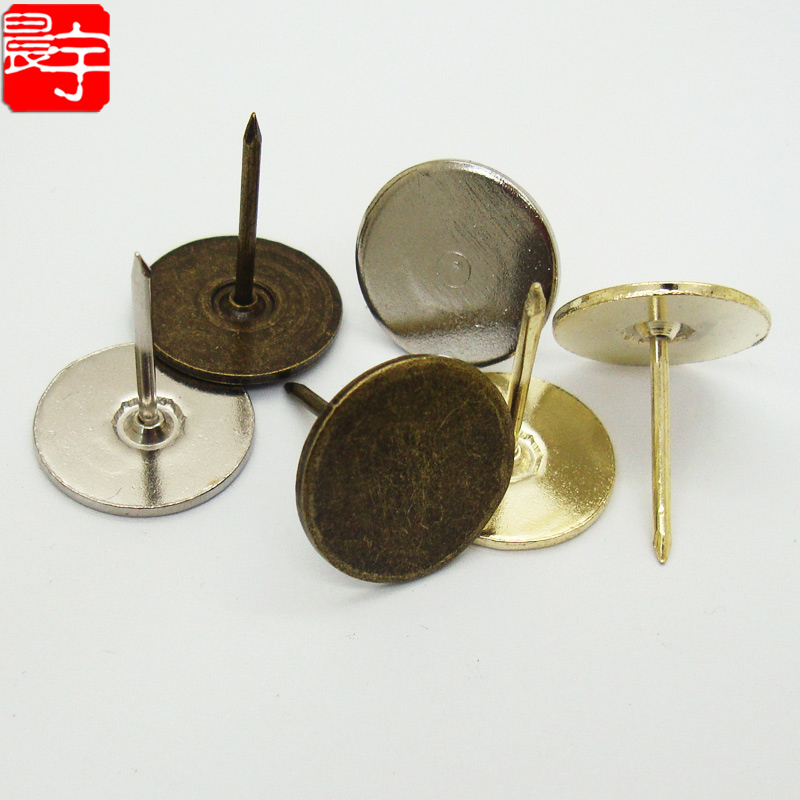 Bubble Nails Soft Bag Imitation Antique Trim Nail Flat Nail head Tack Head Bronze Nail Sofa Nail Wall Paper Nails Lengthened large number of studs