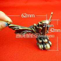 C521 large foot furniture foot wooden box foot bat foot gift box wooden box four-sided foot decorative foot fixed foot