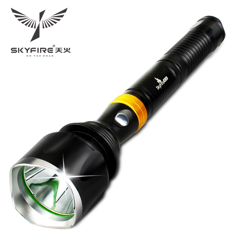 Strong light flashlight Rechargeable super bright multi-function outdoor waterproof patrol security doorman long-range 5000 hand light