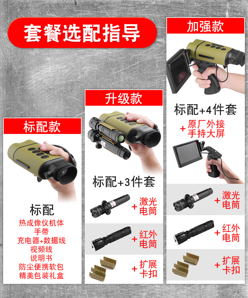Hình ảnh nhiệt tầm nhìn ban đêm camera hồng ngoại - Kính viễn vọng / Kính / Kính ngoài trời ong dom