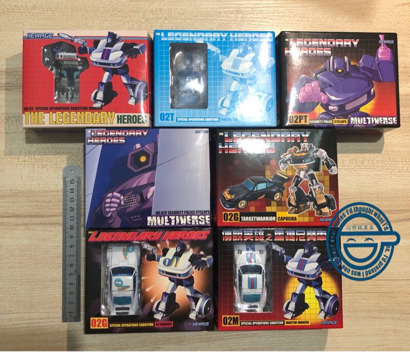 Newage NA H2 Jazz Black Jazz Gold Dancer Long Arm Shock Wave Pocket Edition Small Scale