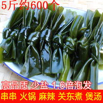 Fujian no sand and small kelp knot 5 catties of about 600 hemp hot and hot pot string strings Dongguan to cook non-dry goods kelp buckle