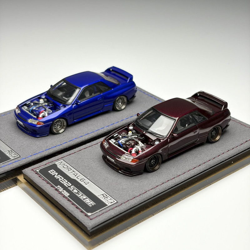 Mortal 1:64 R32 Artist Gtr32 Bnr32 Alloy Car Model