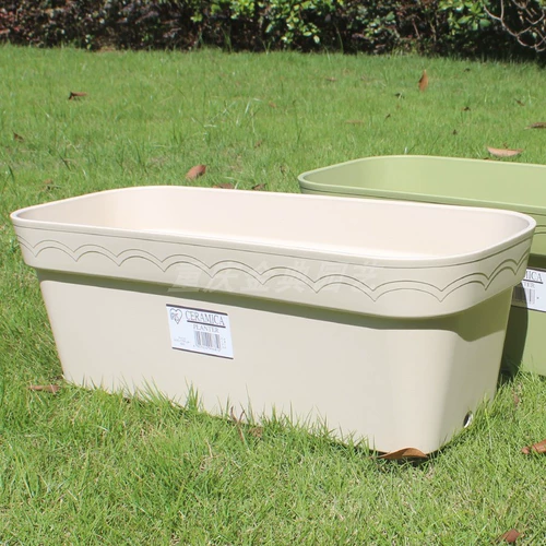 Прямоугольный цветочный горшок, увеличенная толщина, 600 прямоугольник