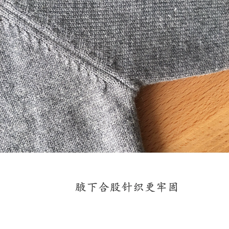 UAZC 17FW mùa đông mới không thể đủ khả năng bóng rắn màu cashmere vòng cổ áo len nam giới và phụ nữ vài dày ấm áo len