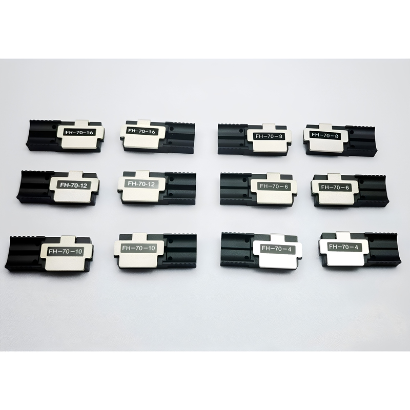 Fiber Optic V-Groove Clamp Fh-70-16/12/10/8/6/4 for Fujikura Fusion Splicer Fsm-70R+/88R/90R Fiber Optic V-Groove Clamp Fh-70-16/12/10/8/6/4 for Fujikura Fusion Splicer Fsm-70R+/88R/90R