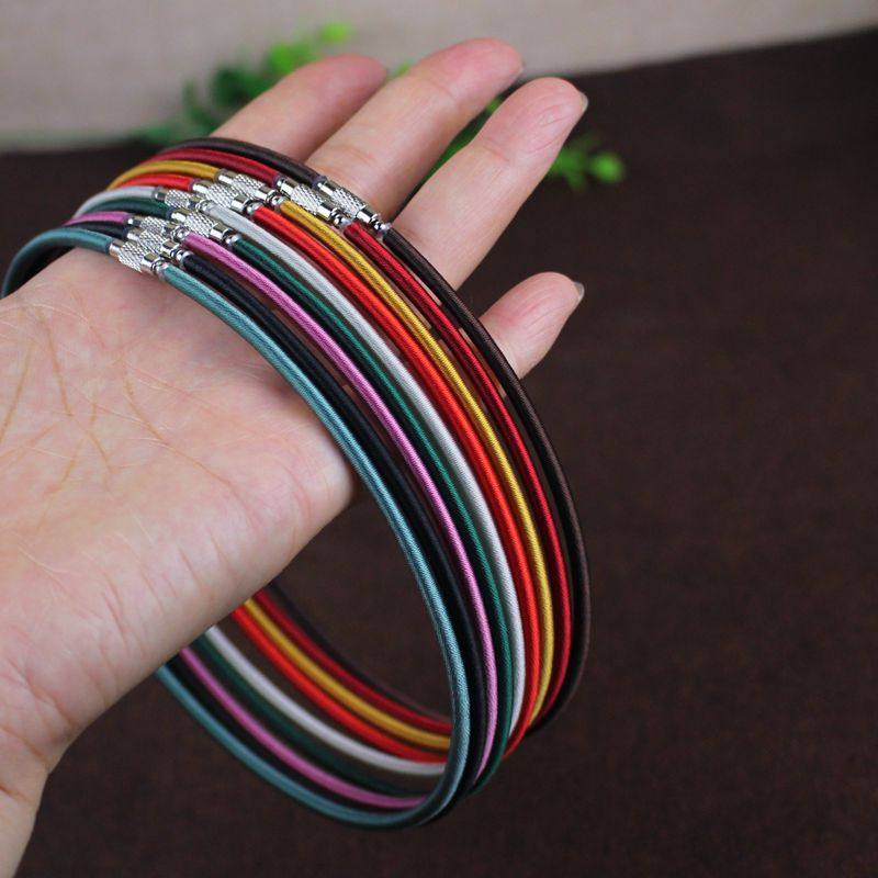 Hand-woven collar simple temperament clavicle chain short necklace necklace diy accessories female pendant rope black