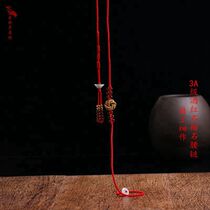 Natural Crystal Garnet waist chain this year female sexy red rope waist chain waist rope birthday gift gift