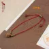 Năm linh thiêng của quỷ dữ, chạm khắc gỗ gụ tự nhiên, chuông đầu hổ, dệt tay, dây thừng đầy màu sắc, vòng chân