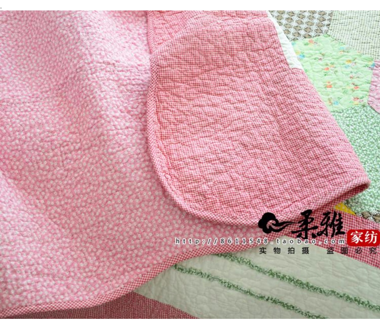 Applique giường vườn bao gồm bông bông gia đình chăn bốn ba mảnh áp dụng tấm bông khăn trải giường pad là - Trải giường các mẫu ga trải giường đẹp
