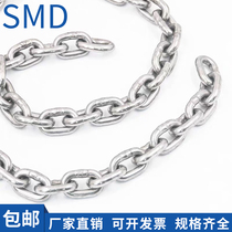 304 stainless steel short chain chain iron chain hand pull gourd hanging heavy chain traction chain unicorn whip anti-theft chain