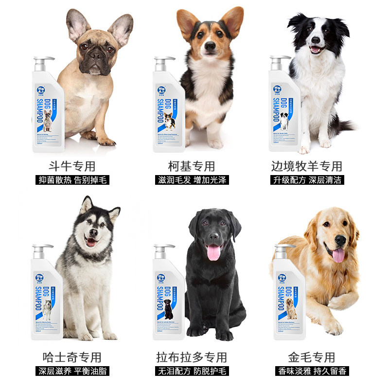 Donis Dog Shower Gel Golden Retriever Labrador Corgi Husky Special Pet Dog Bath Shampoo