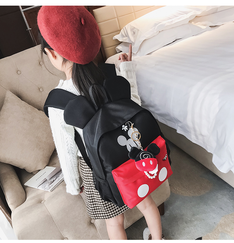 Ba lô Mickey Minnie dễ thương cho trẻ em Ba lô thời trang Nam nữ nhẹ nhàng đi du lịch ba lô - Túi bé / Ba lô / Hành lý túi xách trẻ em