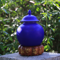 Vajravus deity · Blue treasure bottle