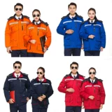 Зимняя удерживающая тепло износостойкая куртка для работы, рабочая одежда, увеличенная толщина