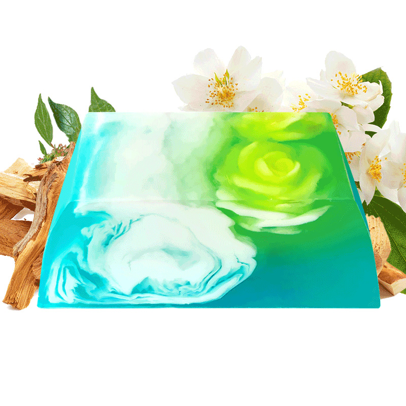 ⭐Kasha's blue Danube imported handmade essential oil soap gift box moisturizing and moisturizing to increase elasticity