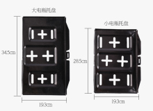 18 colors of modified car accessories in an eight year old store. Car accessories battery tray, battery base, bottom shell, battery enlarged