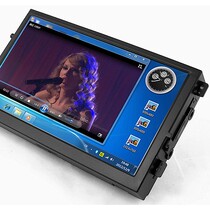 Split car computer monitor built-in touch screen reverse priority high-definition LED screen