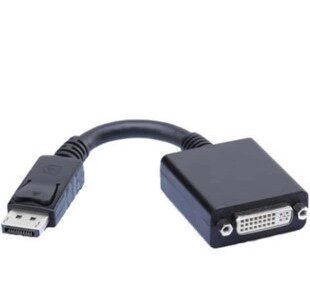 Physical store DP to DVI adapter displayport male to DVI female HD video adapter cable