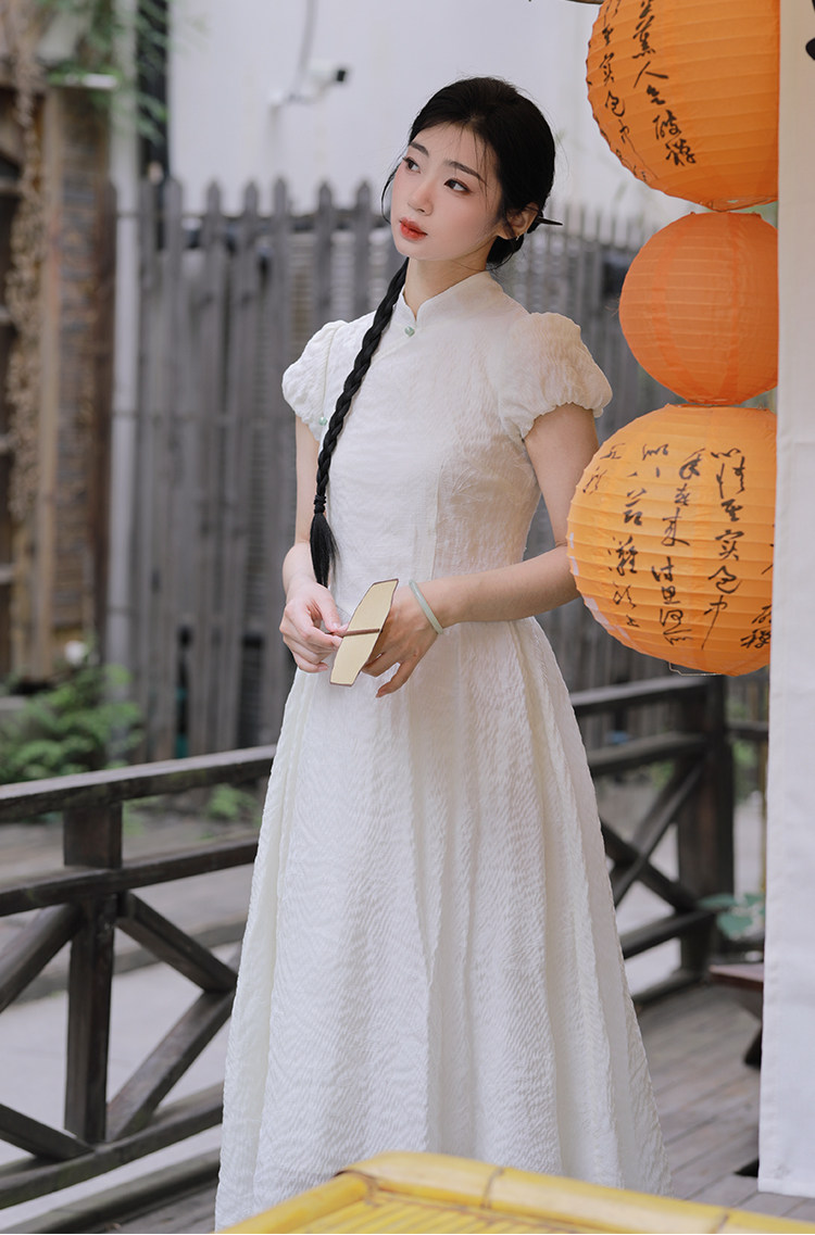恋空 新チャイナスタイル レトロモダンチャイナドレス thevillage-cn