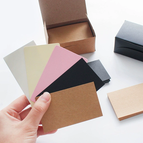 Корейские канцелярские товары Creative Caucatulation Paper Paper Card открытка бумаги старинная коробка