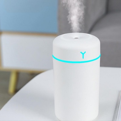 七彩单双喷雾加湿器家用卧室办公室桌面空气大雾量加湿器雾化补水