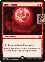 Magic The Gathering Blood Moon Blood Moon Sino-British 8E 9E MM3 A25 2XM PLIST Flash