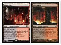 Magic The Gathering Bloody Tomb Blood Crypt Chinese English Japanese RTR RNA Flash Flat Teka