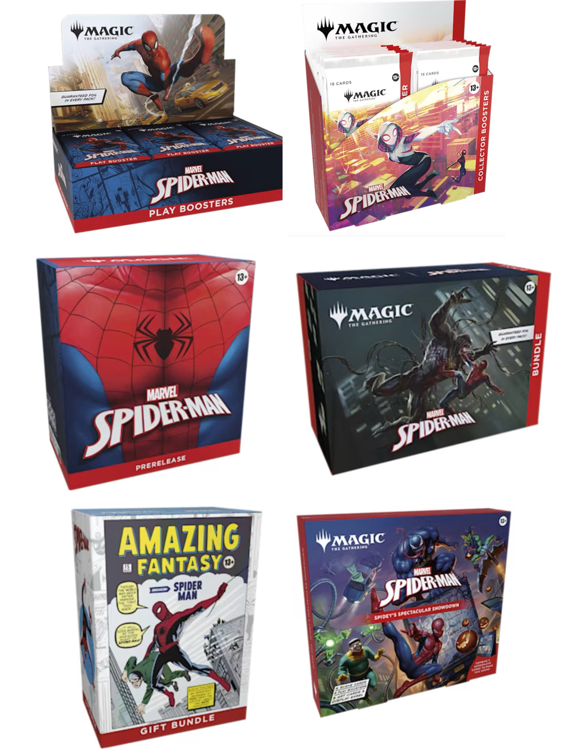 Magic: the gathering marvel spider-man spm fat pack unboxing | the hottest  marvel-linked deck