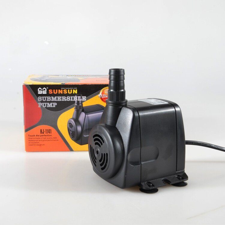 Sensen multifunction small submersible pump HJ-1141 fish tank circulating to pump fake mountain scenery small fountain running water 22W
