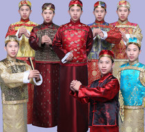 Male costume Brother costume Young master costume Robe Jacket Son costume Landlord costume Chinese wedding costume Groom emcee costume