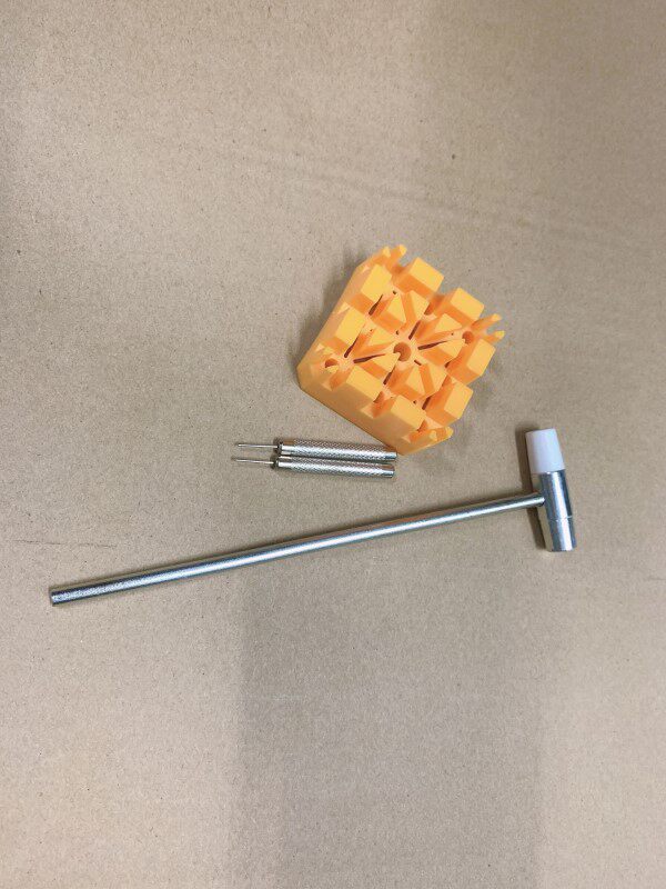 Rinko Base Detached Steel Band Needle Detached Loading And Unloading Removed Ceramic Watch Necklace Repair Table Tool set with fixed seat