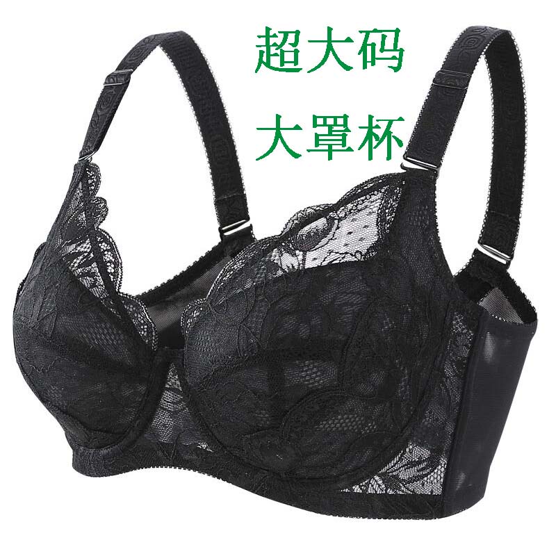 Full Coverage Bra, Adjustable, Push-Up, Plus Size Underwear for Chubby Women, Thin Style, Large Cup Size 95, 110Efgh Cup Bra