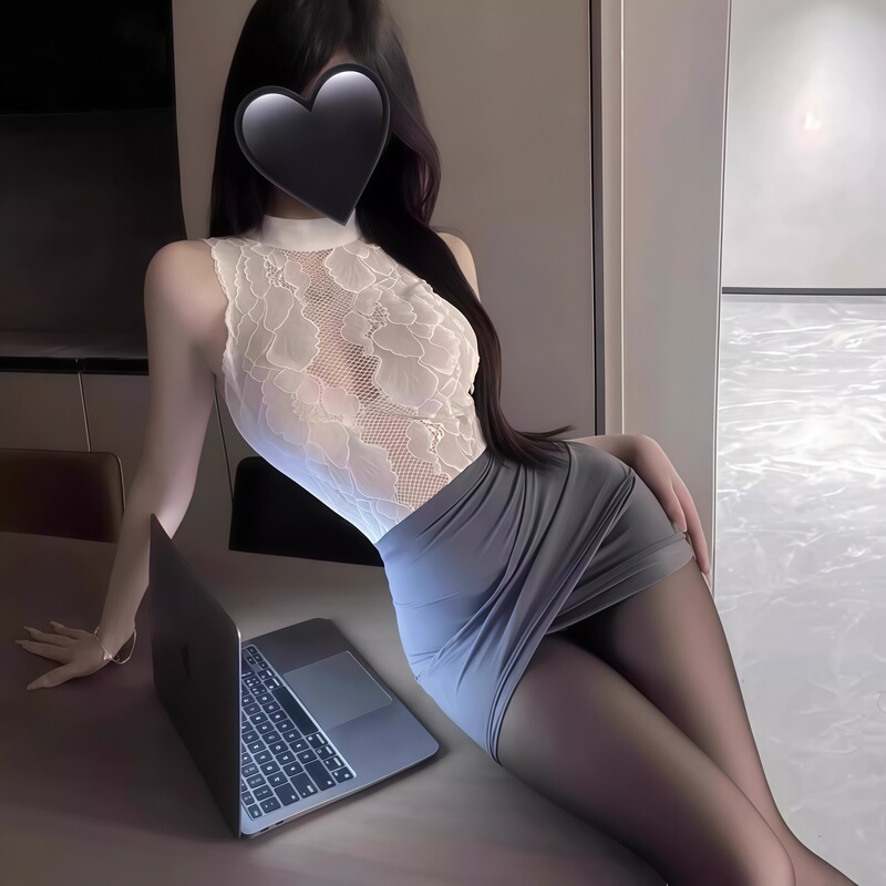 New Style Pure and Sexy Small-Breasted Lace Date Outfit Ol Secretary Dress Bodycon Skirt Professional Uniform Large Size Lingerie