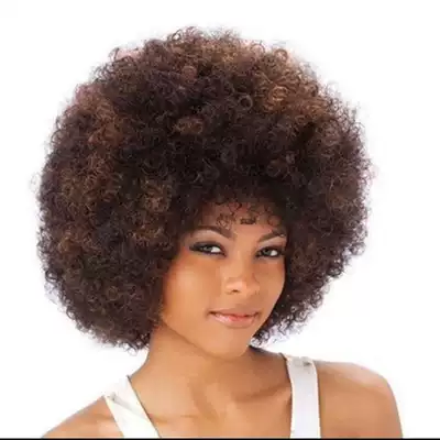 Synthetic Wig Afro hair wigs foreign trade Africa Shengpeng head explosion head fan Wig headgear