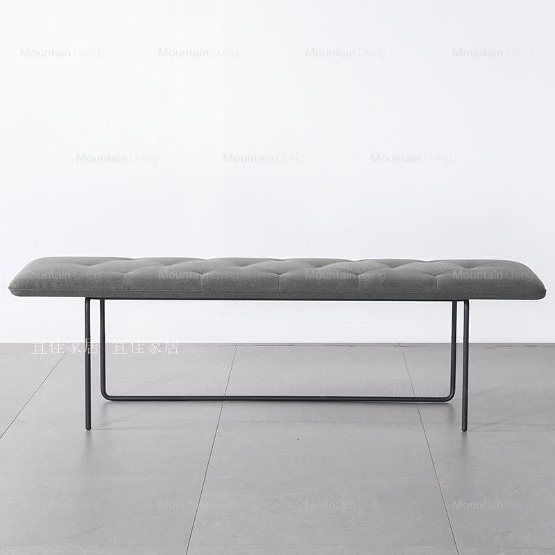 Nordic Designer Casual Creative Bench Strip Benches Modern Dining Room Table Bench Brief Yogen Guan Guan Changing Shoes Test Bench