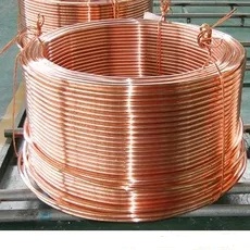 Red copper pipe red copper coil outer diameter 6mm wall thickness 0 6mm1mm1 5mm Specifications complete per meter