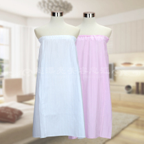 Beauty salon special cotton bathrobe bathrobe bathrobe womens sweat steam clothing full Cotton guest clothing