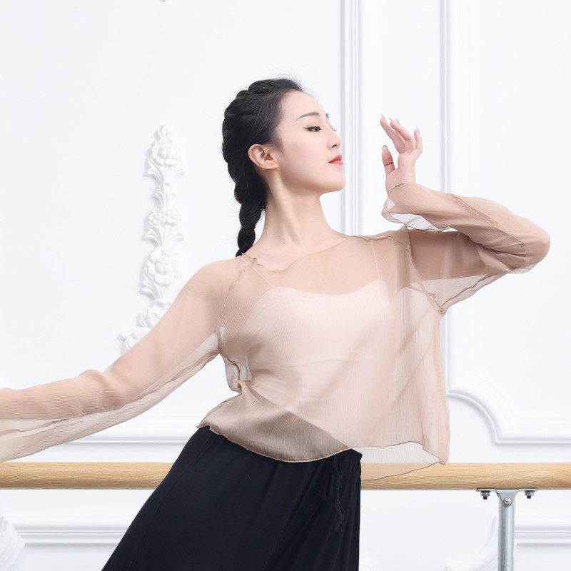 Classical Dance Exercises women's dance suit jacket body rhyming clothes floating in comfort of Chinese dance Costume Summer