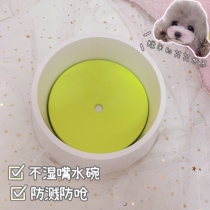 Sticky rice Tongan not wet mouth Water bowl Splash Dog Bowl Pet Supplies Universal Dog Drink Water Drinker Cat Drinking Water Basin