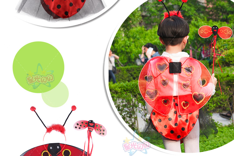 Giáng sinh cho trẻ em Biểu diễn sân khấu Đạo cụ sân khấu Cánh bướm Đôi cánh thiên thần Cánh ong - Sản phẩm Đảng / Magic / Hiệu suất đồ hóa trang halloween cho bé trai