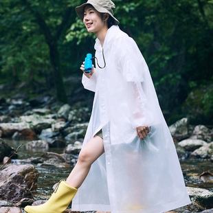 探险者透明便携全身雨衣