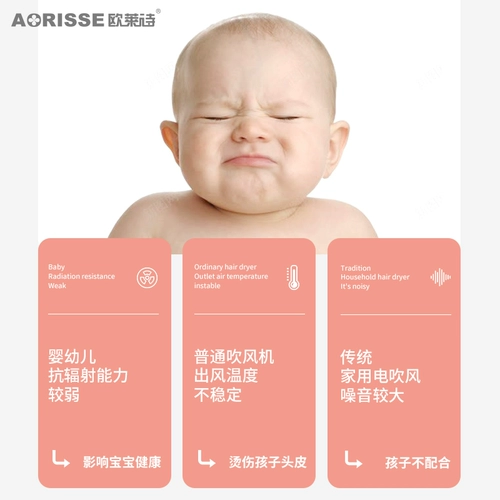 Детский антирадиационный маленький фен, детская пердящая машина