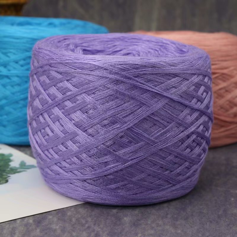 Mercerized Pure Cotton Thread 8-Strand All-Cotton Baby Thread Infant Children's Cotton Yarn Milk Cotton Thread Handmade DIY Knitting Medium-Thick Yarn
