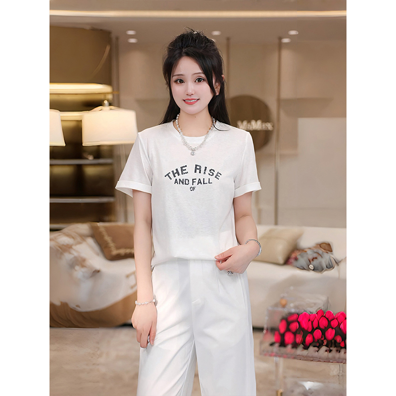 Meixi [Comprehensive Upgrade] Lyocell Tencel Short Sleeve T-Shirt for Women Summer 2026 New Breathable Slimming Top