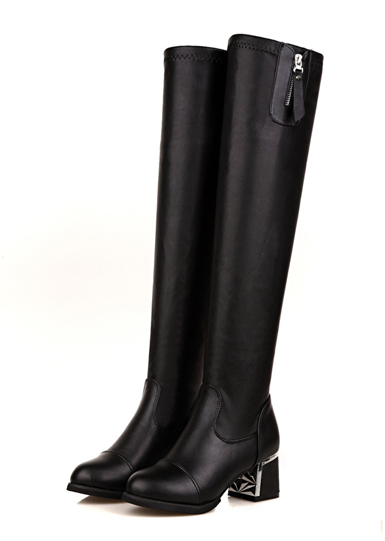 Bottes mi-saison femme en Caoutchouc - Ref 3249593 Image 5