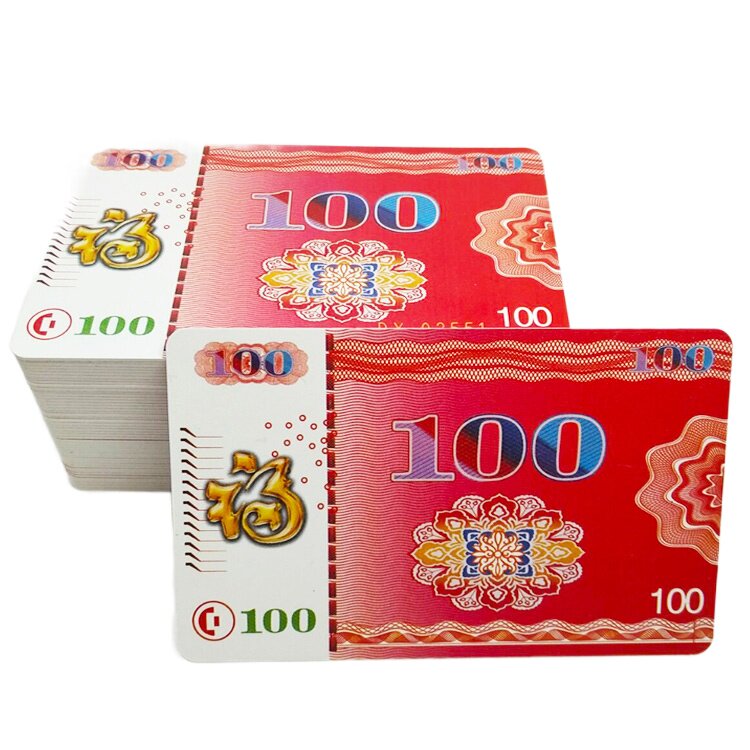 Play card with no drop of color token card card Number of cards Chess Room Special Chip Card High-end Number Plate High End 