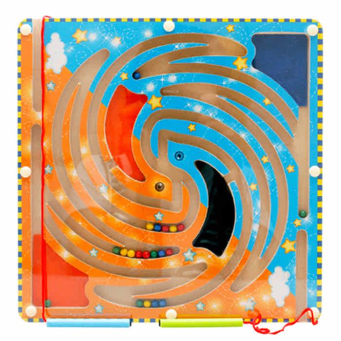 Magnetic pen walking marble right brain ball ball ball ball ball ball maze 1 - 2 - 3 - 6 years old party magnetic ball ball