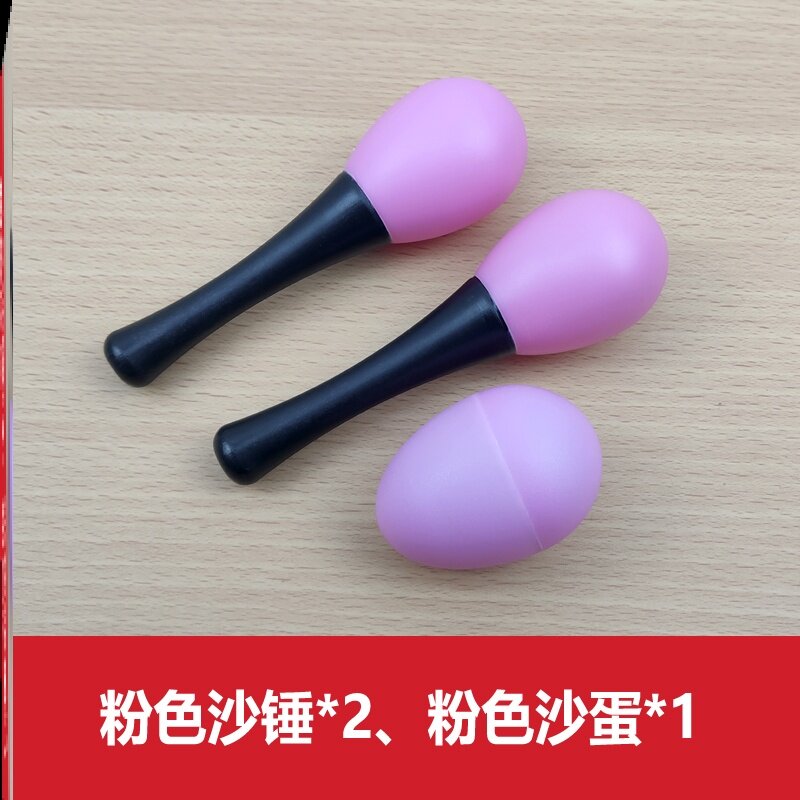 Know Coaxing Va God's Red Little Kids Exercise Little Hammer Little Baby Sandegg 0-1 Year Old Sand Hammer Shake Bell Strings 