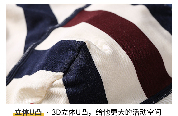 2018 mới Jiang Bang cặp đồ lót cotton cotton châu Âu và phong cách mod đồ lót nam và nữ cá tính thiết kế sáng tạo quan chip 